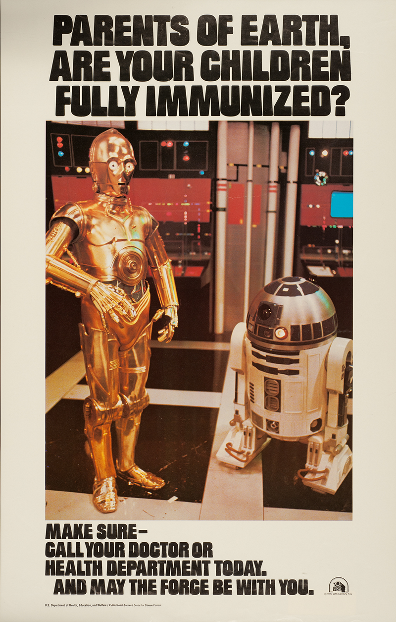 Illustration for article titled ​C-3PO and R2-D2 Want You to Get Vaccinated